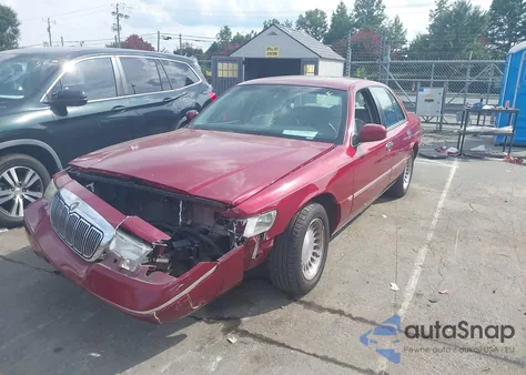 2002 Mercury Grand Marquis Ls из США, поврежденный, VIN 2MEFM75W02X615915